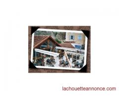 Fond de commerce: Restaurant avec vue sur le Lot