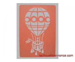 Peinture pochoirs