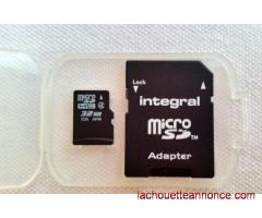 Carte mémoir Micro SD 32GB