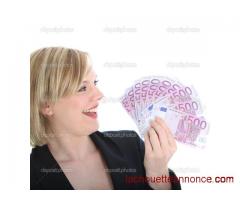 Octroyer des prêts particulier à court et long terme allant de 1000€ à 5.000.000  €