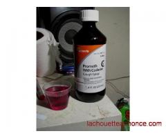 Actavis Promethazine avec le sirop de craquelure Codeine Purple