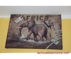 Tableau Elephant d'Afrique (LM)