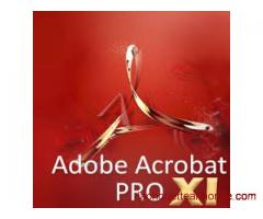 Adobe Acrobat Pro XI - Mac ou PC