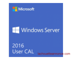 CALS Windows Server Standard 2016 ou 2012