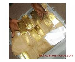 Absolument Gold Au DUST 300 KGS disponible urgent à liquider