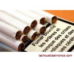 vends cartouche de cigarette + cendrier + briquet