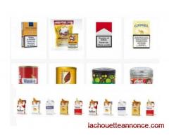 Vente et déstockage des cartouches de cigarette Française